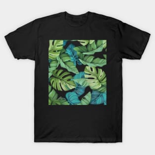 HowTo. Tropical Leaves T-Shirt